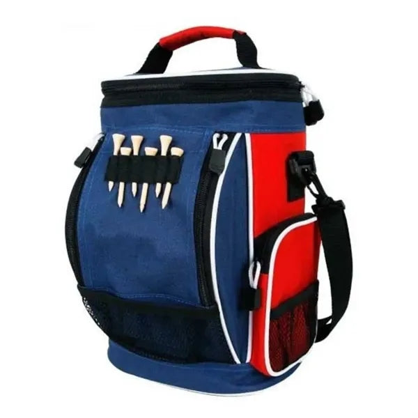 Insulated Golf Cooler Bag With Shoulder Strap And Tee Holder