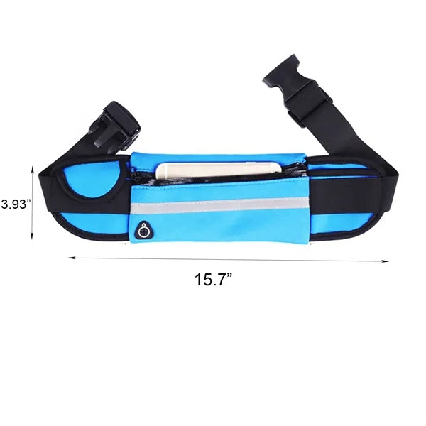 Running Waist Bag With Water Bottle Holder