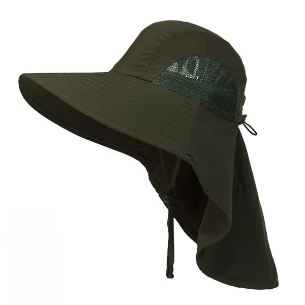 Cooling Sun Hat with Neck Flap