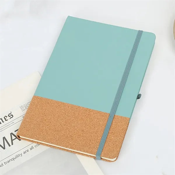 Eco-Friendly A5 Notebook with Full-Color Logo