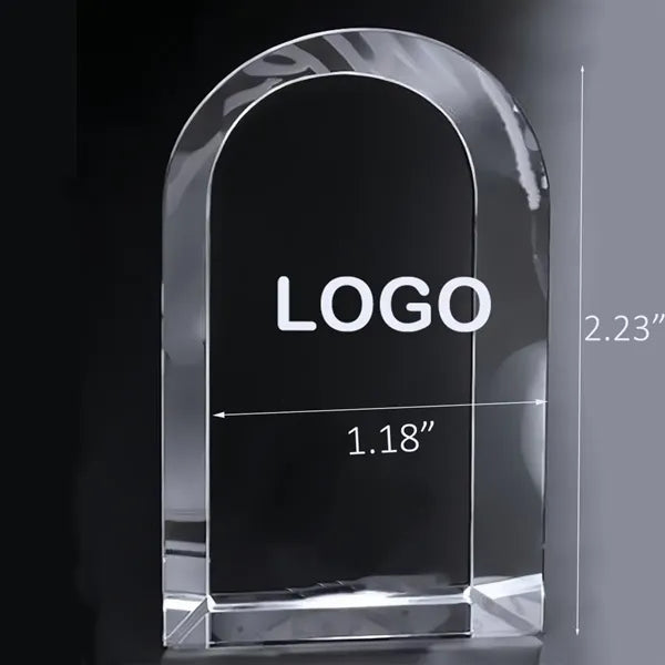 Elegant Arch Crystal Trophy