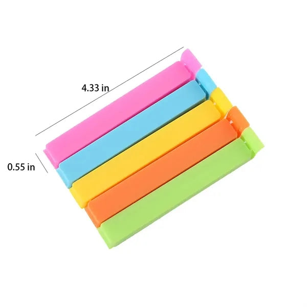 Foldable Self-Locking Buckle Food Sealing Plastic Clip