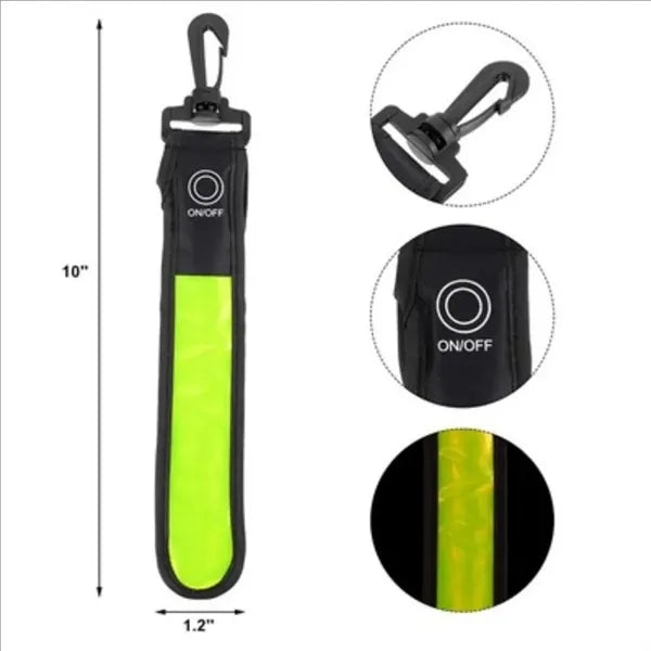 LED Reflective Mountaineering Bag Pendant