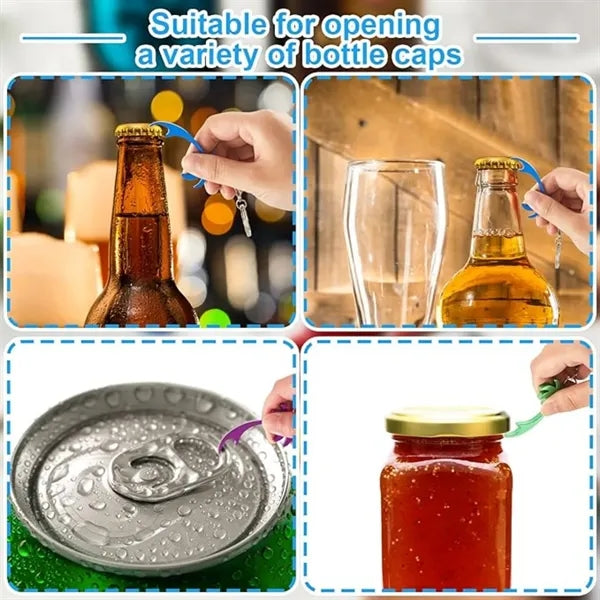 Palm Tree Bottle Opener with Keychain