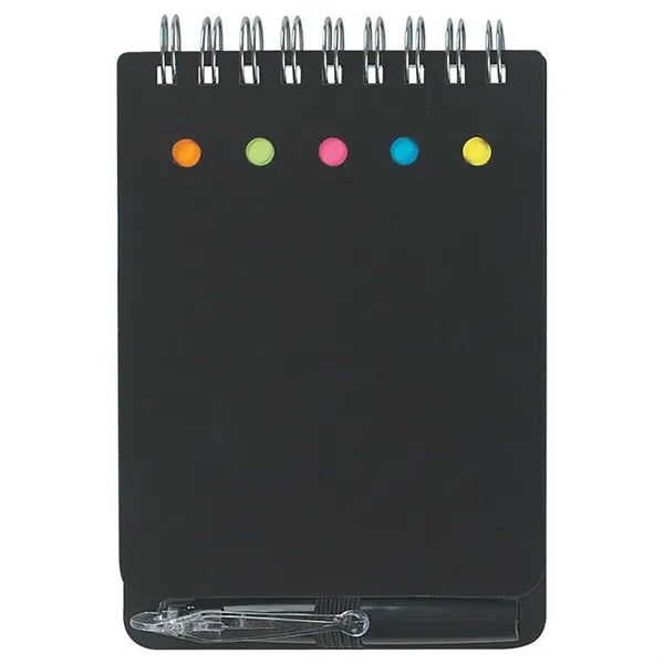 Pocket Notebook Mini Coil Notepad w/Water Resistant PP Cover