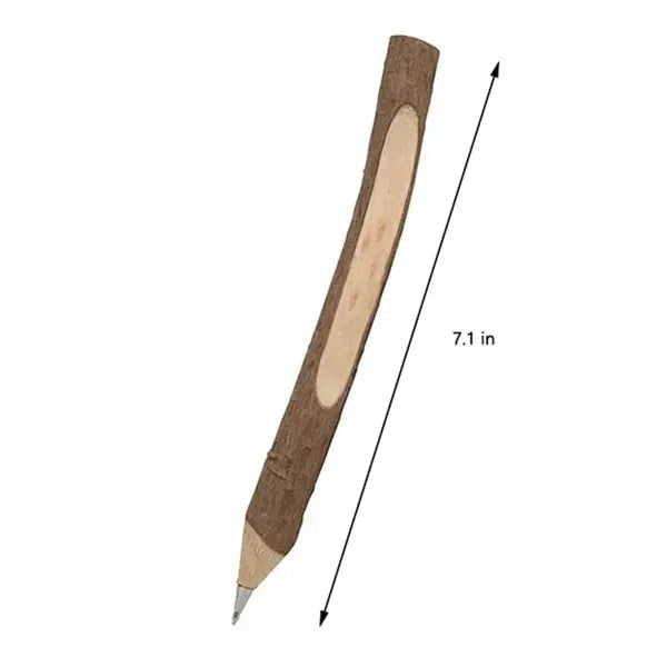 Wooden Original Ecology Custom Carved Wood Ball Pen