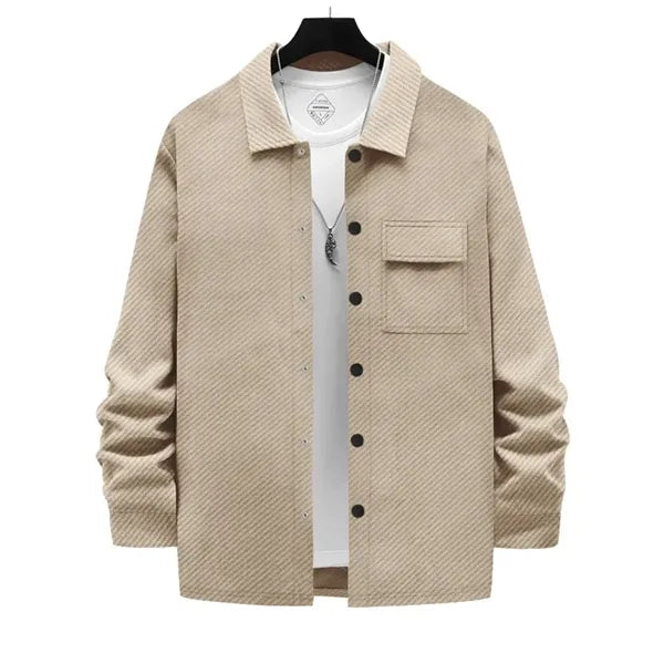Men's Flannel Lined Shirt Jacket