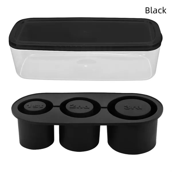 Cylindrical Silicone Ice Cube Mold