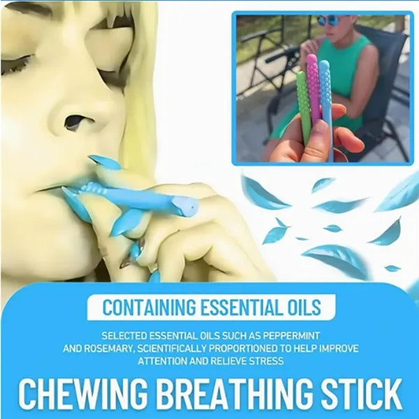 Essential Oil Chewable Breath Sticks Quit Smoking