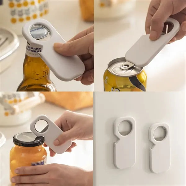 2 in 1 Magnetic Beer Bottle Opener for Fridge and RV