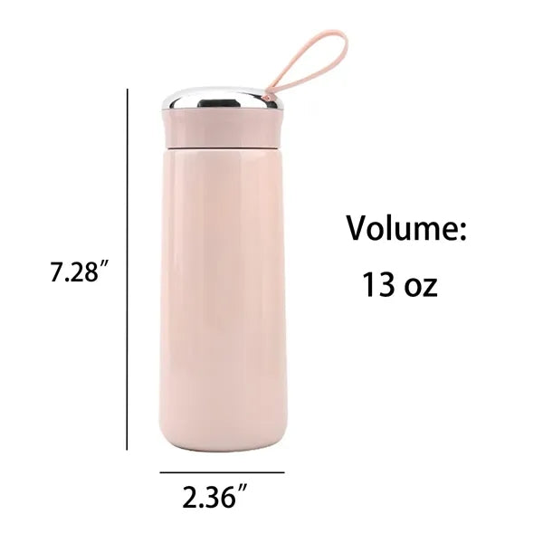 Insulated Glass-Plastic Double-Wall Beverage Tumbler