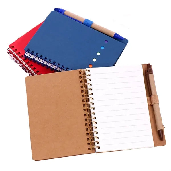 Spiral Notebook With Pen