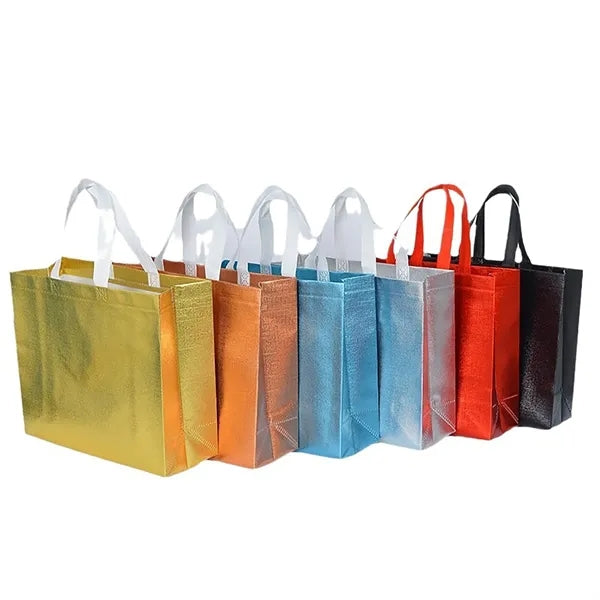 Laminated Metallic Non Woven Tote