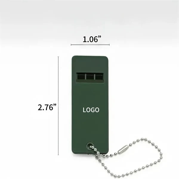 Tri-frequency Outdoor Survival Whistle