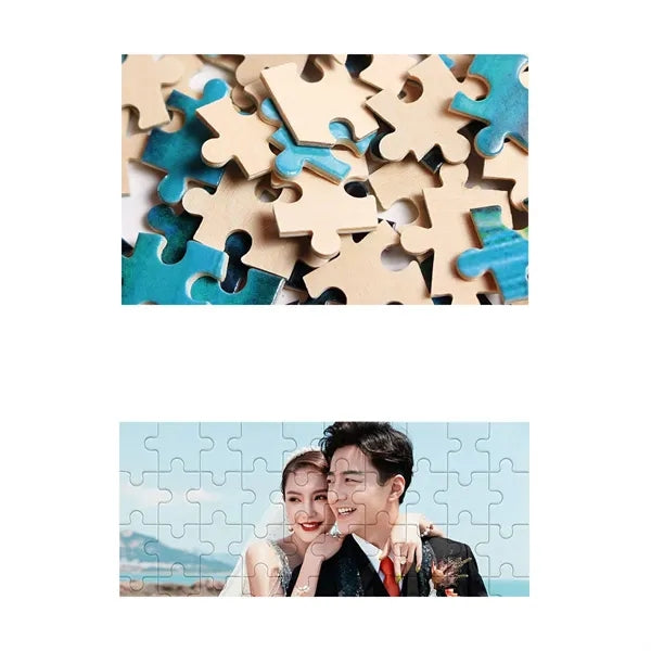 10 Inch Puzzle(80 pieces) Toy With Wooden Frame
