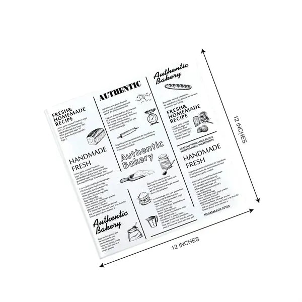 Food Wrapping Paper Tray Liner