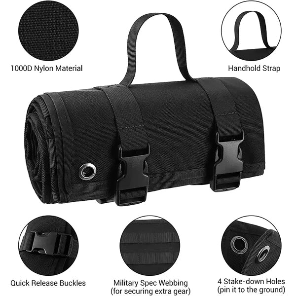 Tactical Shooting Mat with Waterproof Oxford Fabric