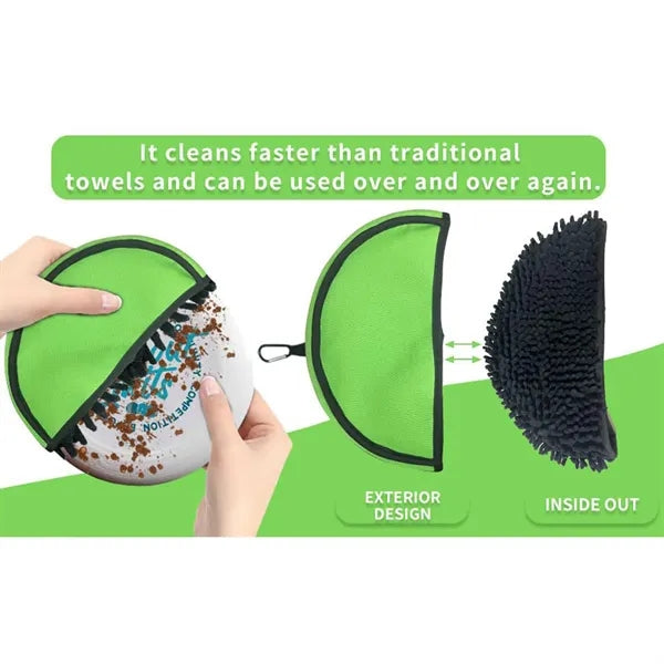 Flying Disc Cleaning Cloth