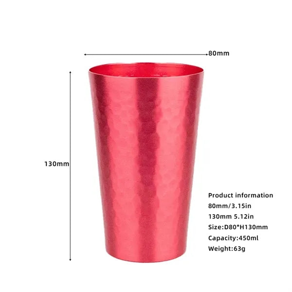 16oz Aluminum Drinking Cups for Daily & Party