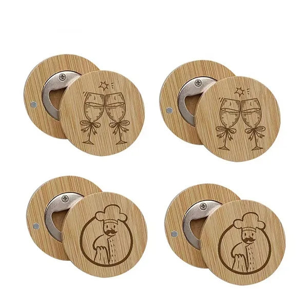 Wood Magnetic Bottle Opener
