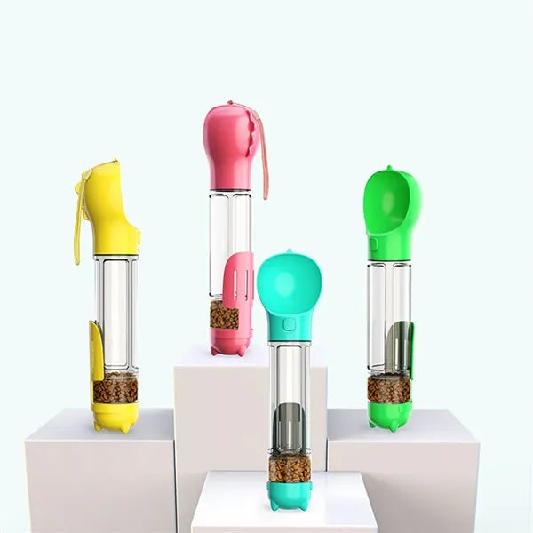 Portable Lightweight Pet Water Bottles And Pet Food Bowls