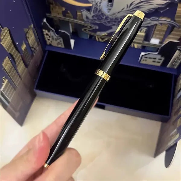Modern Black Metal Fountain Pens