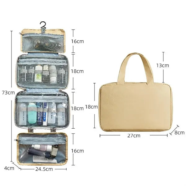 Travel Waterproof Foldable Dry Hanging Case for Accessories