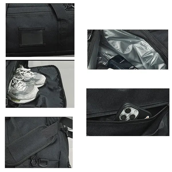 Multi Color Oxford Cloth Dry Wet Separation Travel Bag