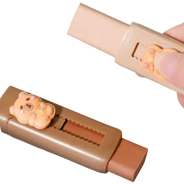 Capybara Push - pull Eraser