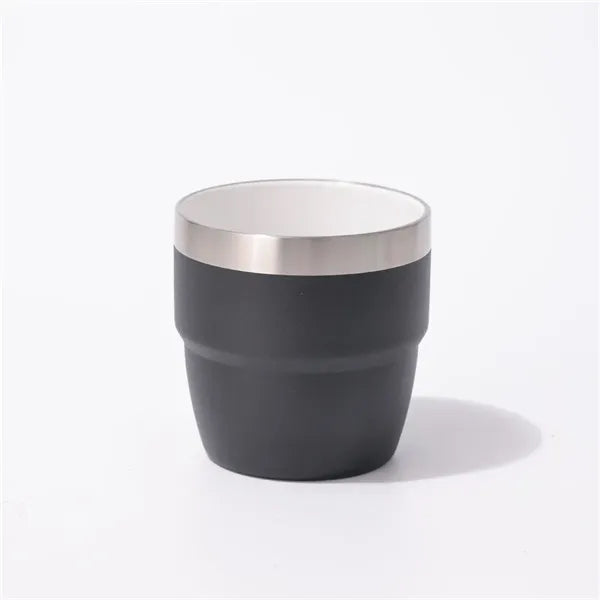 4oz Stackable Insulated Ceramic - Lined Stainless Steel Cup
