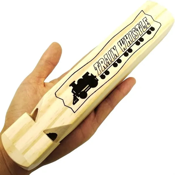 Wooden Train Whistle For Kids