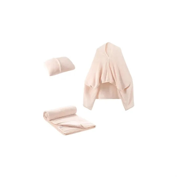 2-In-1 Portable Folding Flannel Blanket