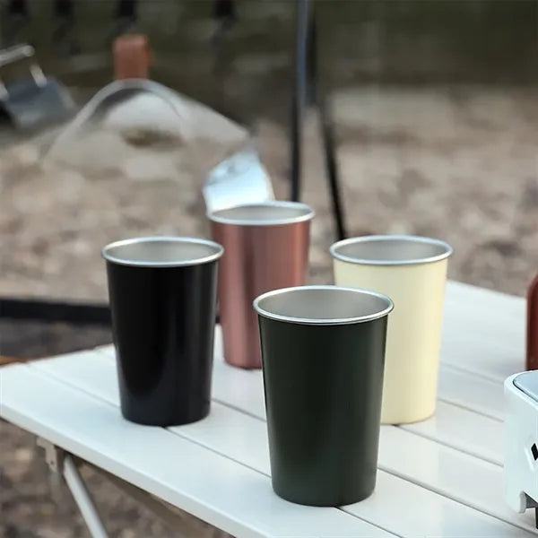 350ml Outdoor Camping Stainless Steel Coffee Cup