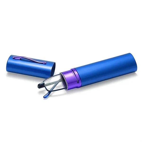 Slim Mini Reading Glasses With Metal Case
