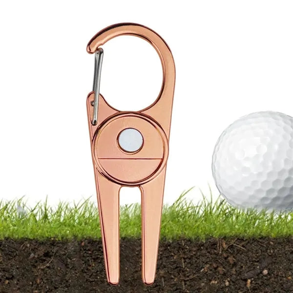 Golf Divot Tool Gift Set w/ Magnetic Ball Markers & Hat Clip