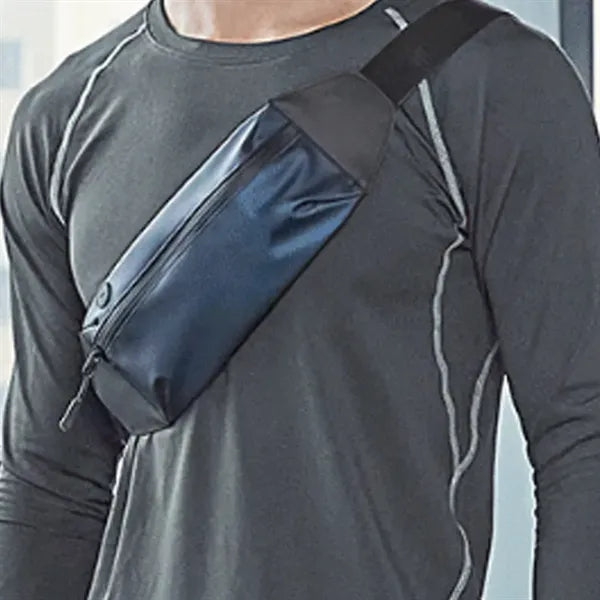 Water Resistant Waist Bag w/ Adjustable Strap & Pockets