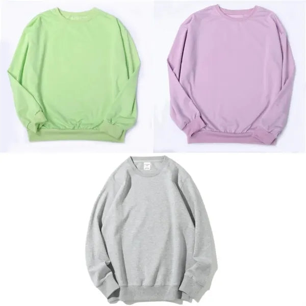 Round-neck hoodie