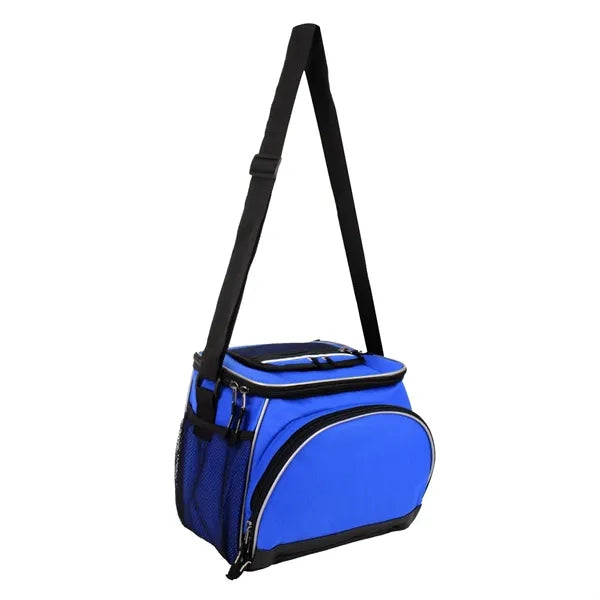 Oxford Lunch Cooler Bag With Adjustable Shoulder Strap
