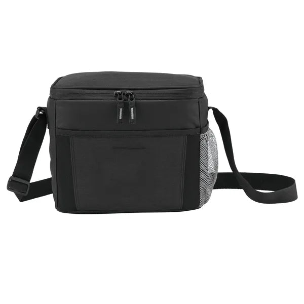 Oxford Cloth 9 Can Lunch Cooler Bag With Front Pocket