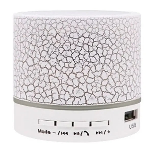 LED Wireless Speaker With Cracked Design