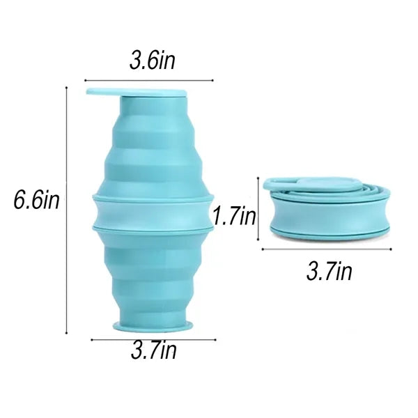 17oz Foldable Silicone Lightweight Large-Capacity Cup