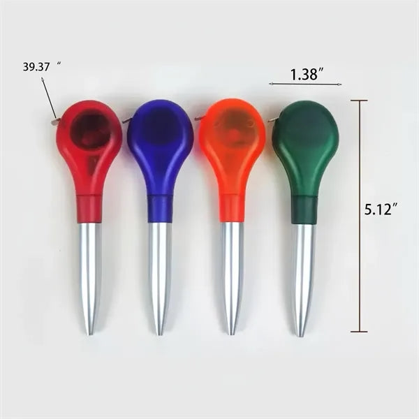Retractable Tape Measure Ballpoint Pen
