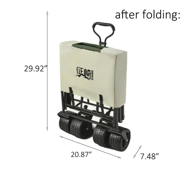 Versatile Folding Utility Wagon