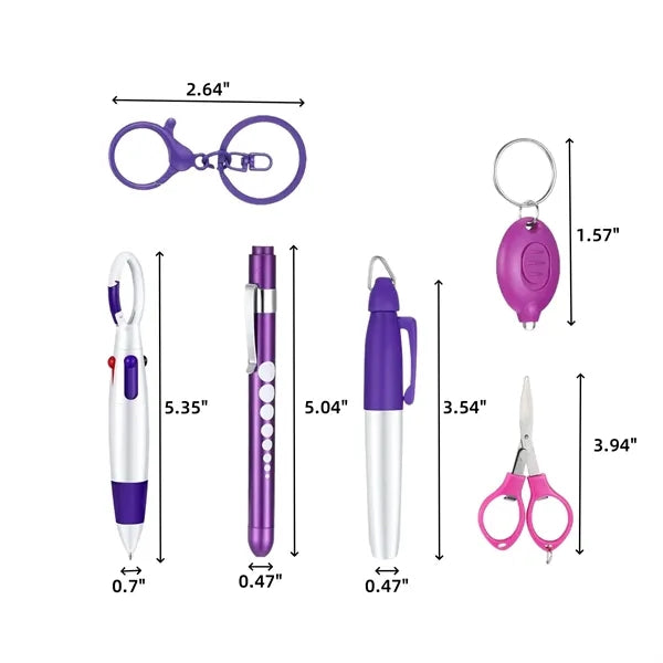Nurse Pen Set Keychain