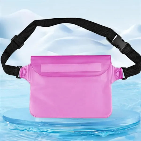 Three-layer Seals Waterproof Cellphone Protection Waist Pack