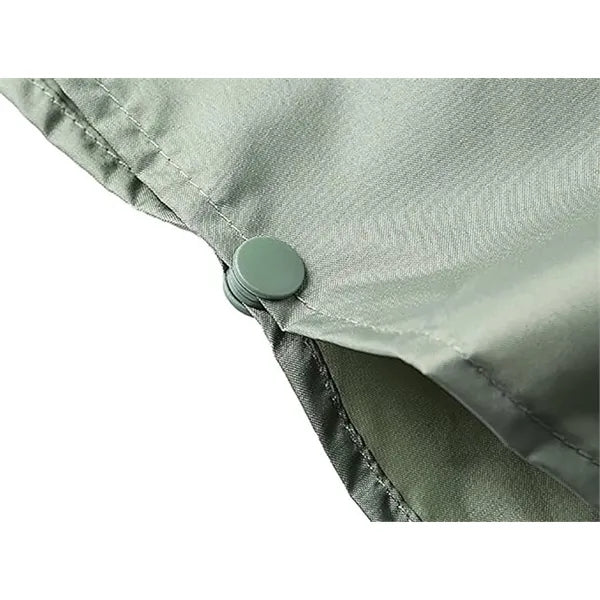 Womens Rain Poncho Jacket with Hood and Pockets