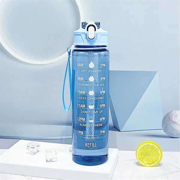 26oz Matte Gradient Sport Bottle with Straw