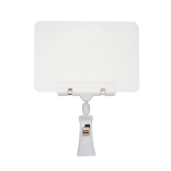 A6 Waterproof Erasable Clip On Retail Price Display Sign