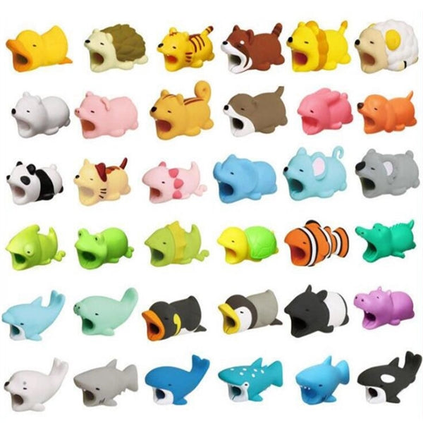 Animal Cable Protector And Organizer For Cell Phone