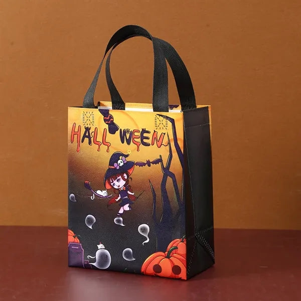 Halloween Non-Woven Gift Tote Trick or Treat Bags